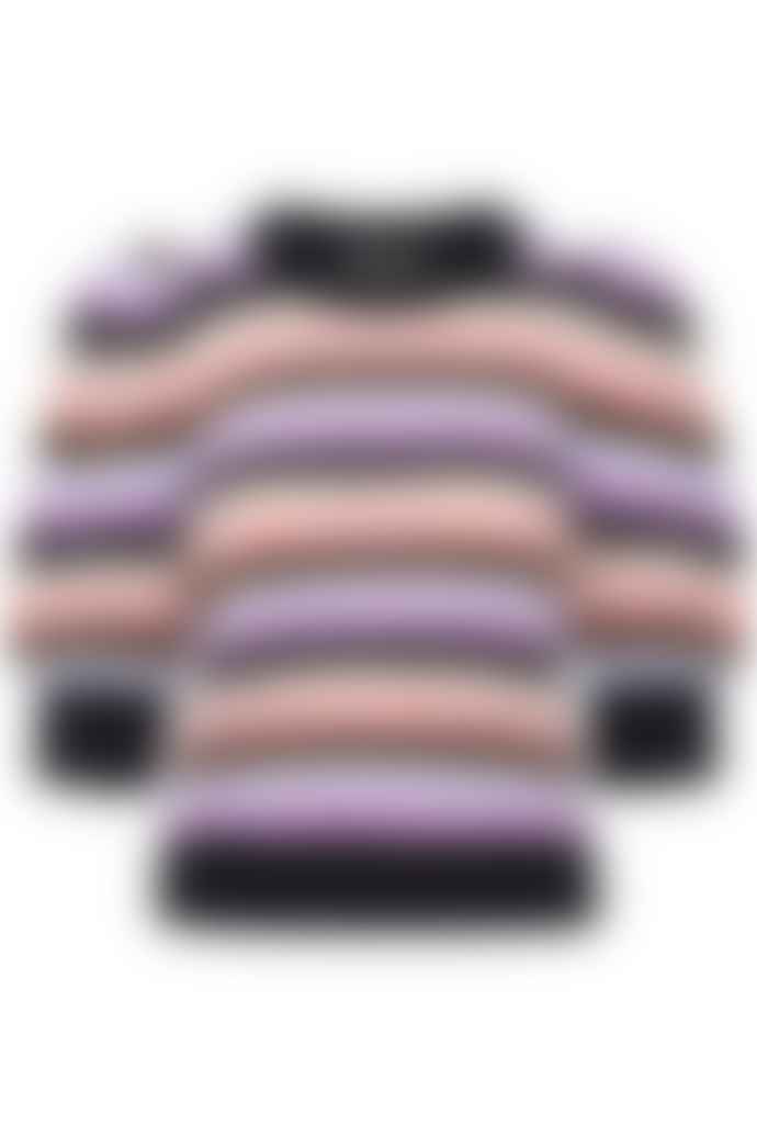 Gestuz AlphaGZ Multi Stripe Knitted Pullover