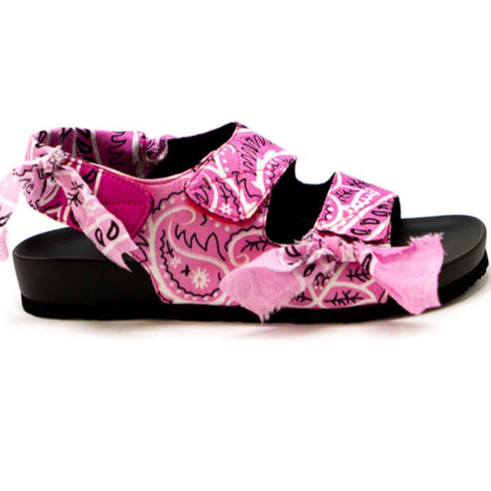 Trouva: Apache Sandals Pink Bandana