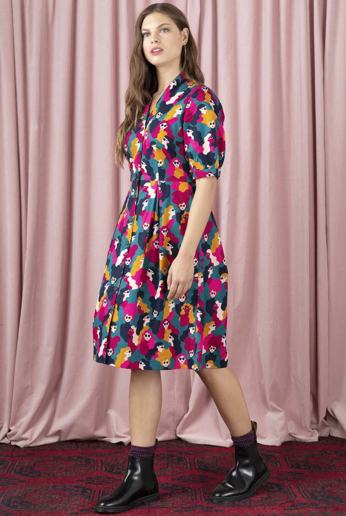 Trouva: Stella Face in Time Shirt Dress