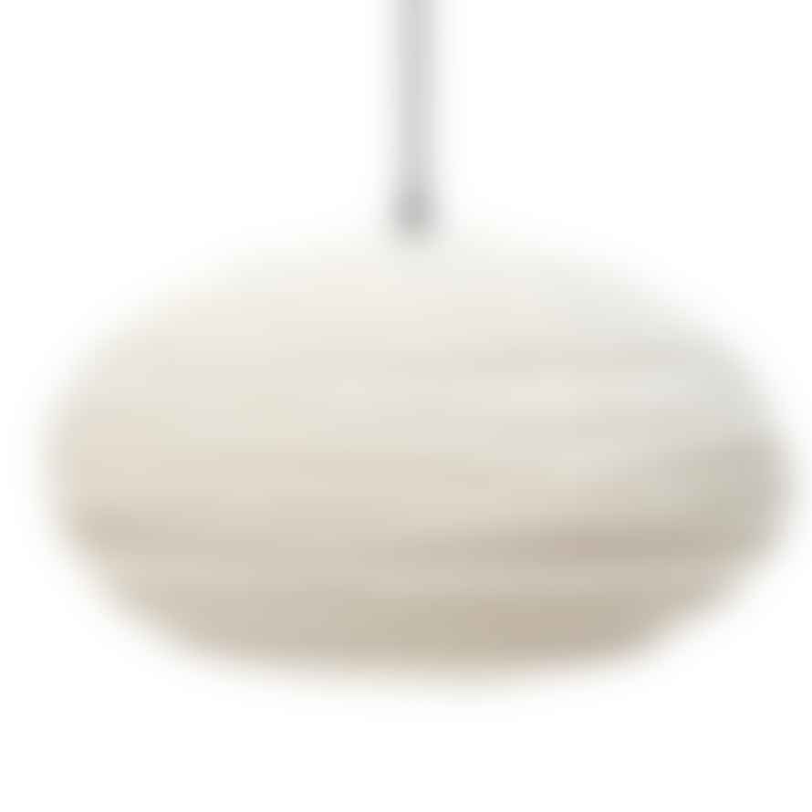 Curiouser and Curiouser Large 80cm Cream Cotton Pendant Lampshade