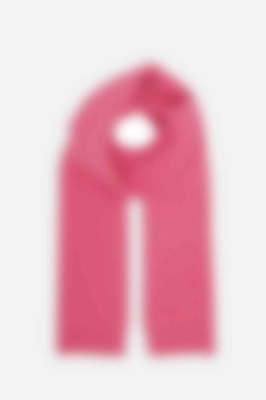 Colorful Standard Merino Wool Scarf In Bubblegum Pink