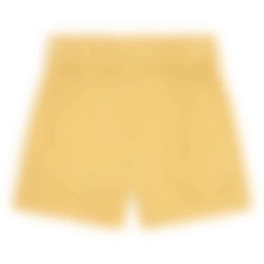 Hundred Pieces Sunflower Yellow Cotton Gauze Shorts