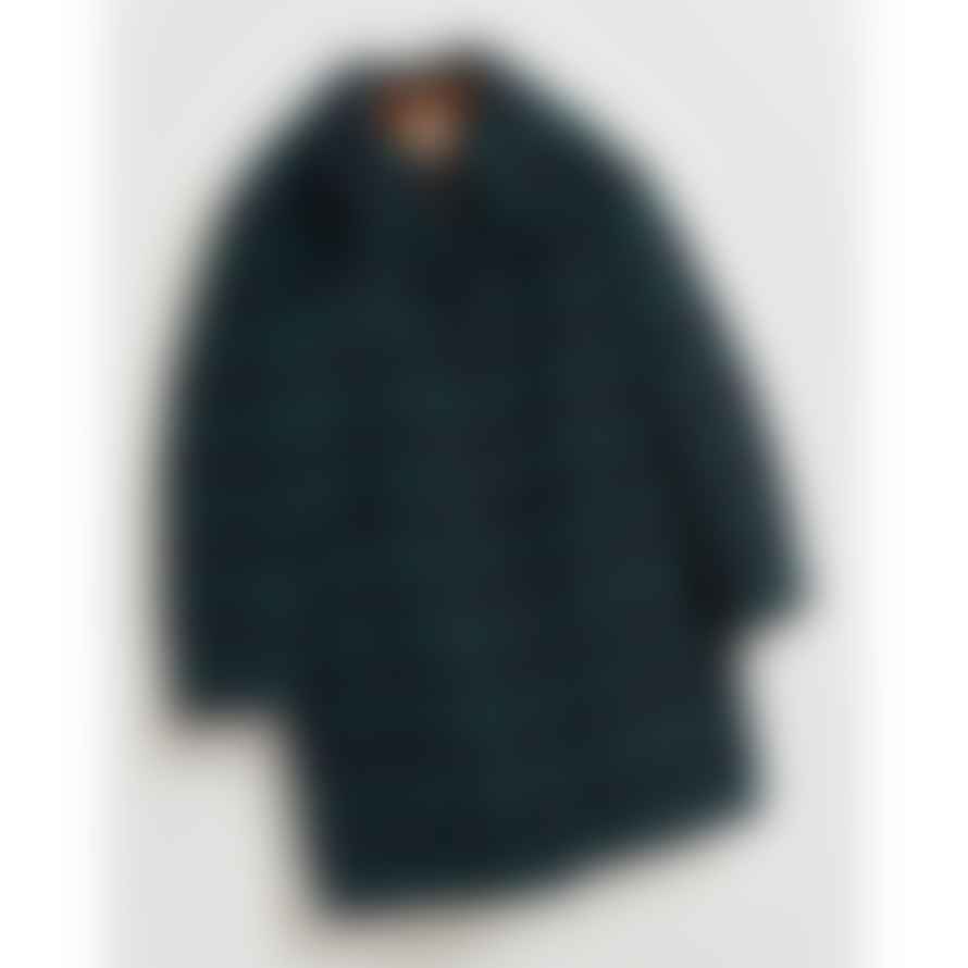 Bellerose Green and Blue Checkered Craft Coat