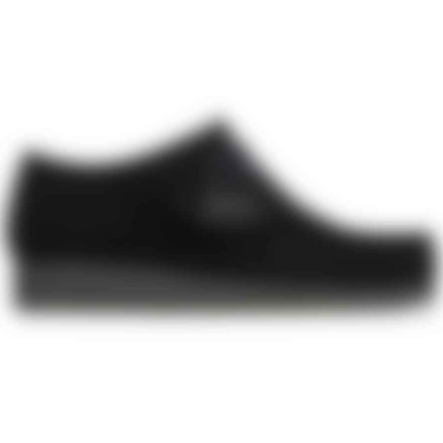 Clarks Originals New Wallabee Black Suede Shoes