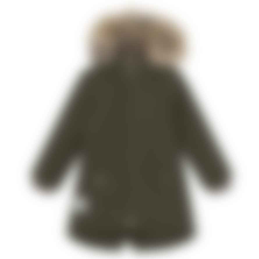 Mini a ture Forest Night Vibse Fur Jacket