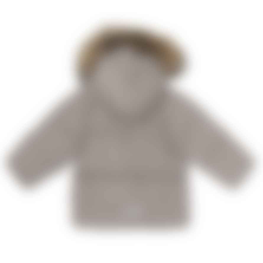 Mini a ture Grey Woody Fur Jacket