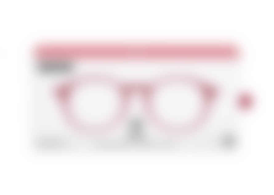 IZIPIZI Pink D +2 Reading Glasses