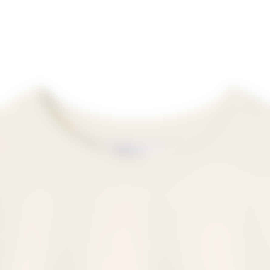 Partimento Chubby Camp Life Sweatshirt in Ivory