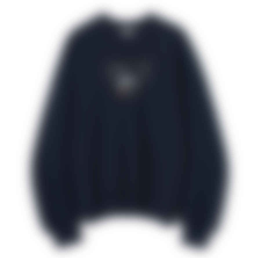 Partimento Chubby Camp Life Sweatshirt in Navy