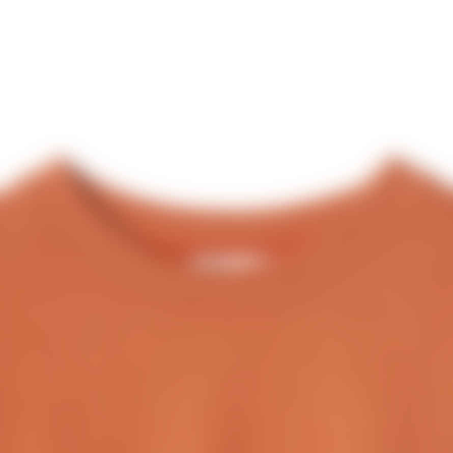 Partimento Chubby Baseball Sweatshirt in Orange