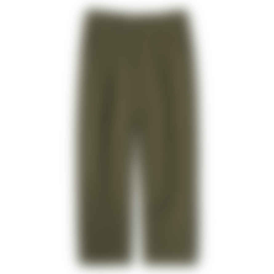 Partimento Comfort Wide Tapered Pants in Khaki