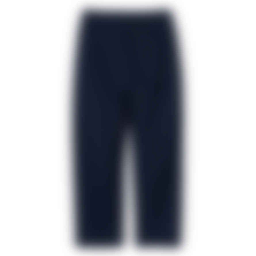 Partimento Comfort Wide Tapered Pants in Navy