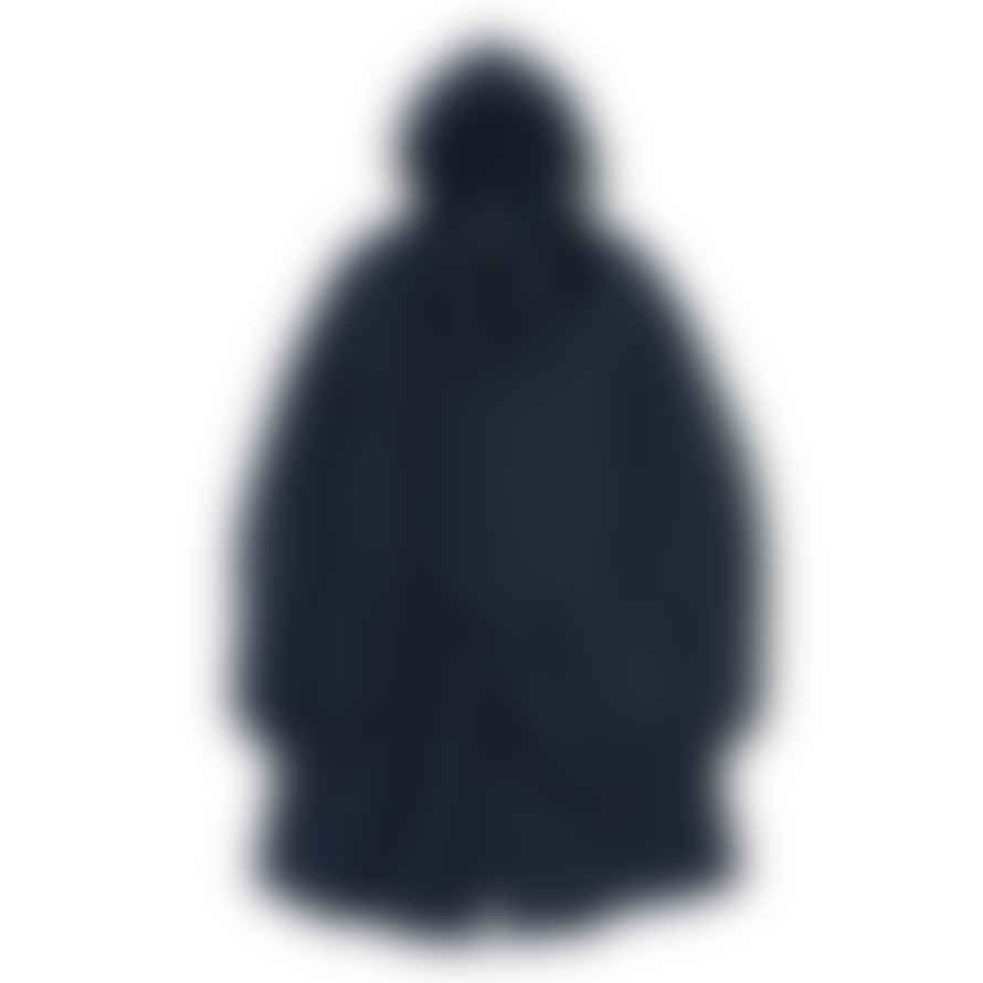 Partimento Washing Cotton M-51 Fishtail Hooded Jacket in Navy