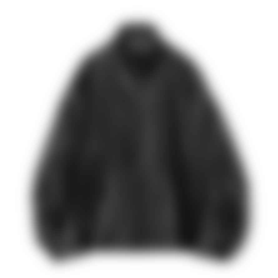 Partimento Vegan Leather Field Jacket in Black