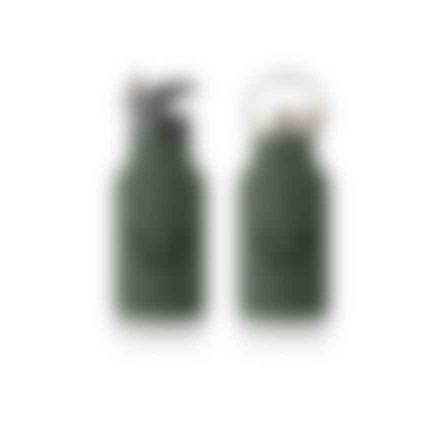 Liewood Anker Water Bottle - 350 Ml - Panda Hunter Green