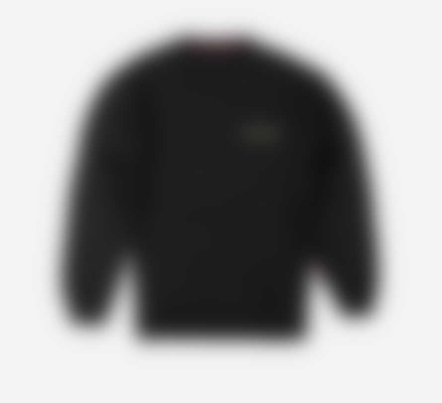 Maharishi Black Souvenir Crewneck Sweatshirt