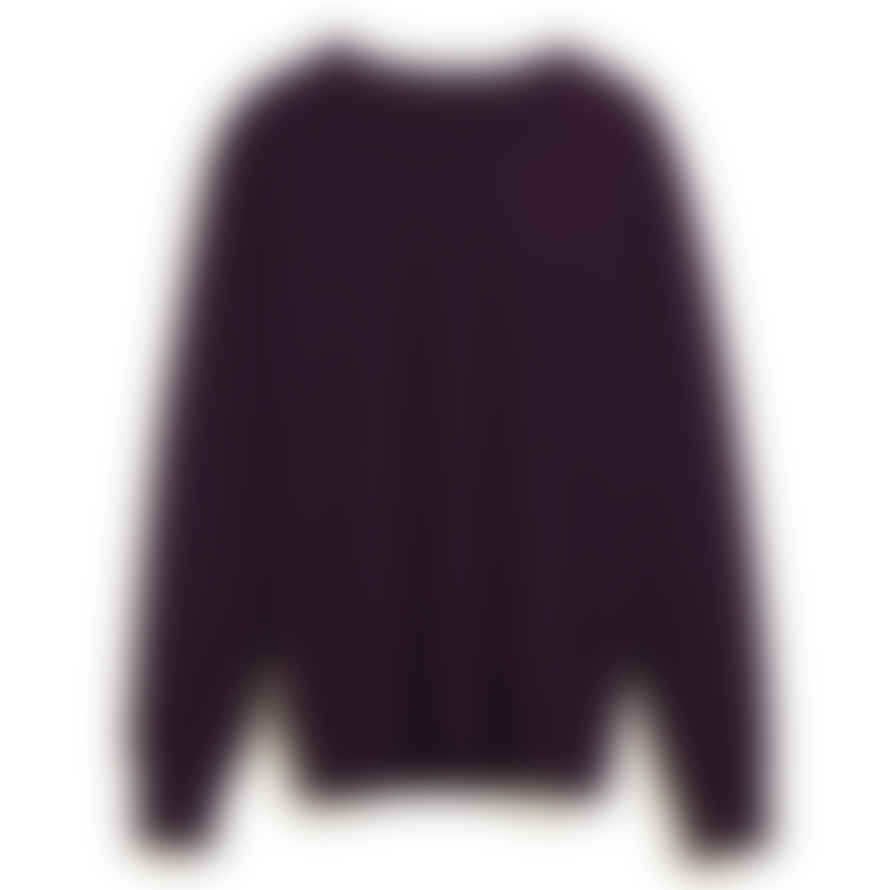 Bellerose Dille Knit Sweater (Aubergine)