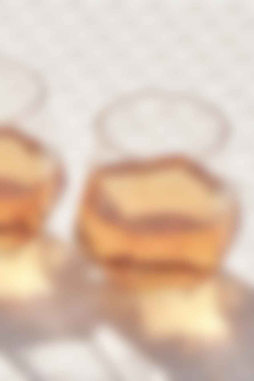 Moxon MOXON PUIK RARE RADIANT CRYSTAL GLASS GLASSES SET OF 2