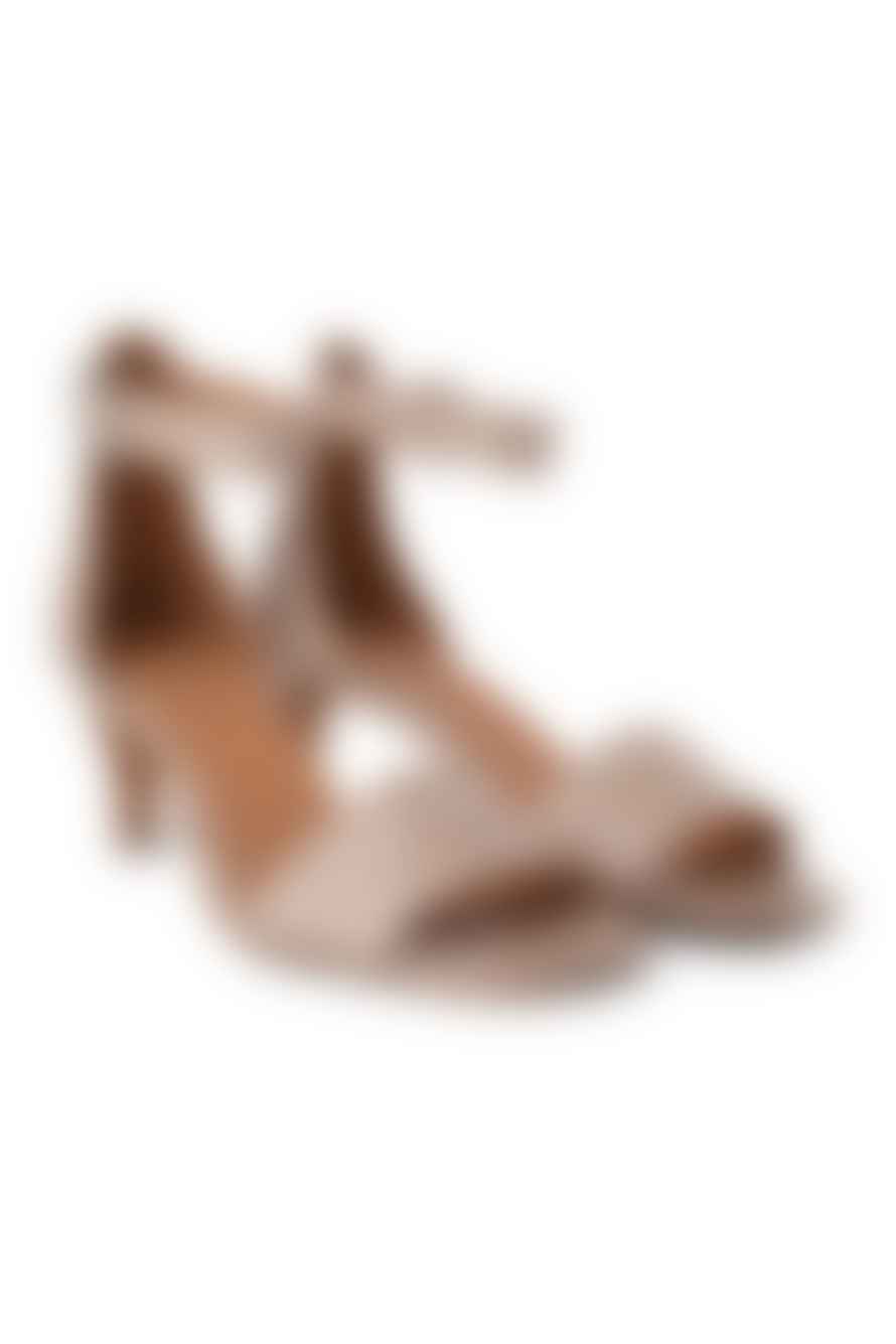 Shoe The Bear Nude Croco Rosana Sandal