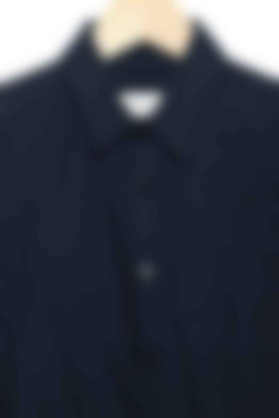 Oliver Spencer Navy New York Special Shirt Winton