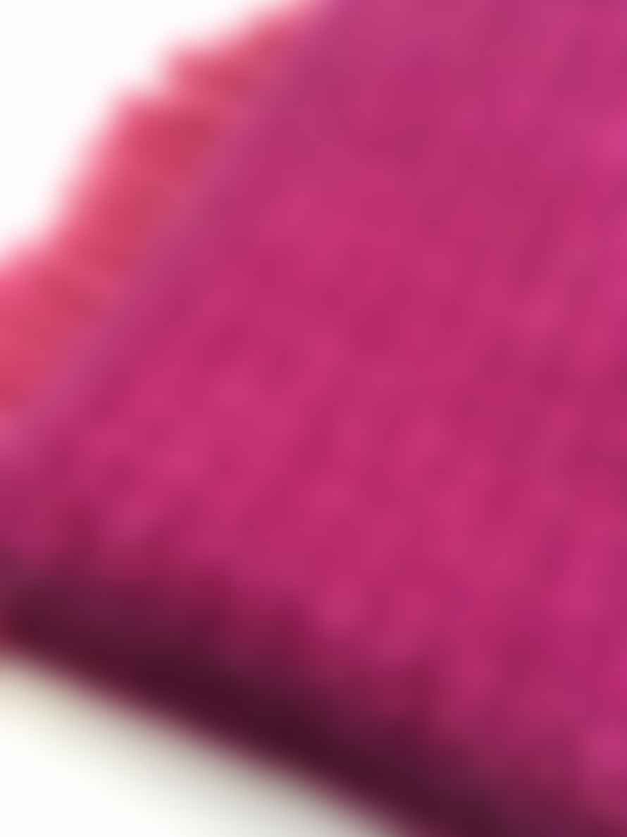D&T Design Wolldecke Punto, Pink/Purple FB 1402