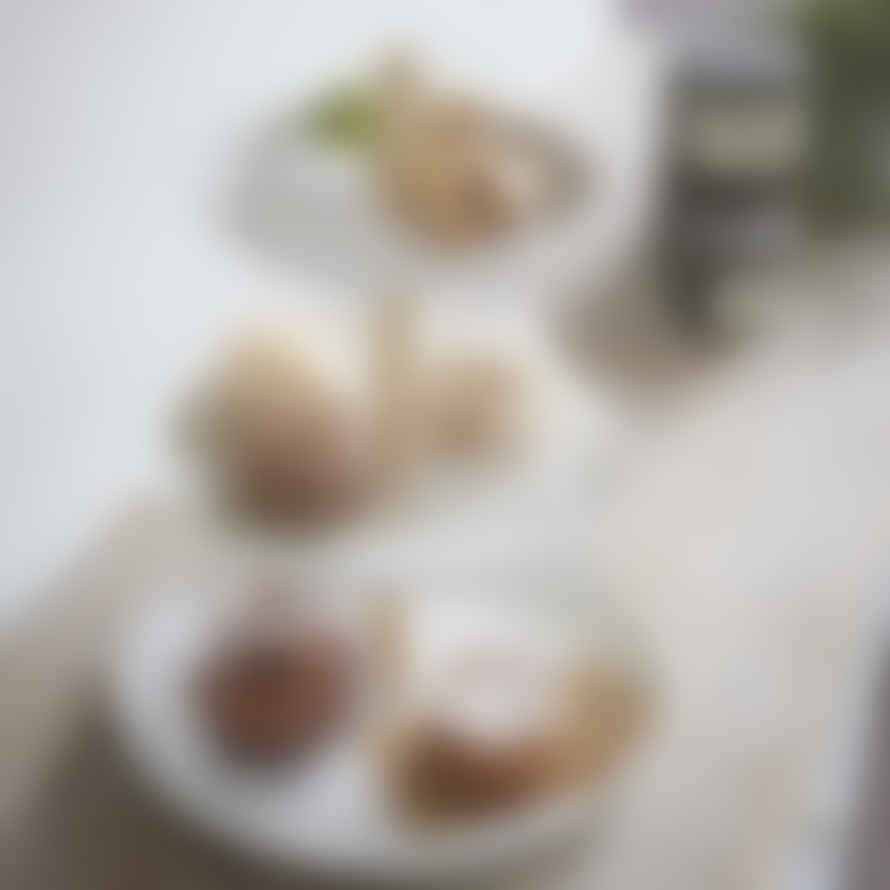 Yamazaki Tosca 3 Tier Dessert Stand In White