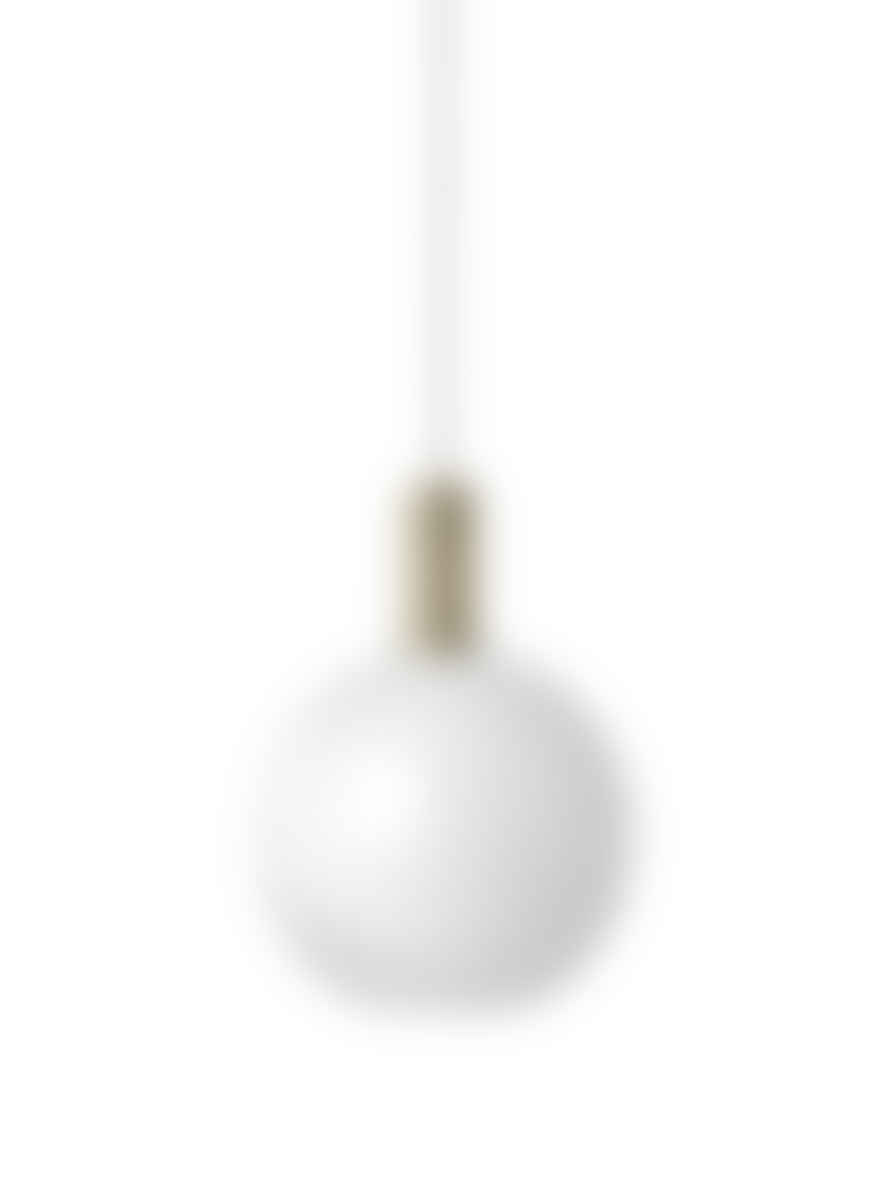 Ferm Living Lighting - Opal Shade - Sphere - White