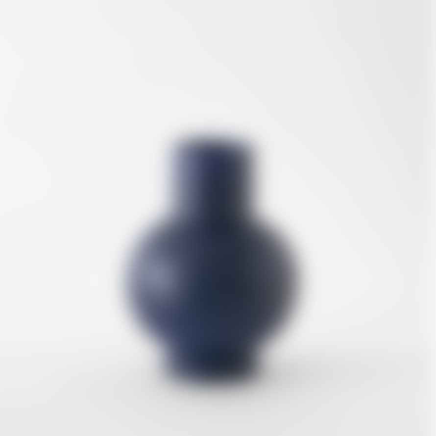 raawii Strøm Large Vase Blue