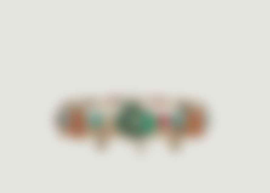 HIPANEMA Green Sherpa Sleeve Bracelet