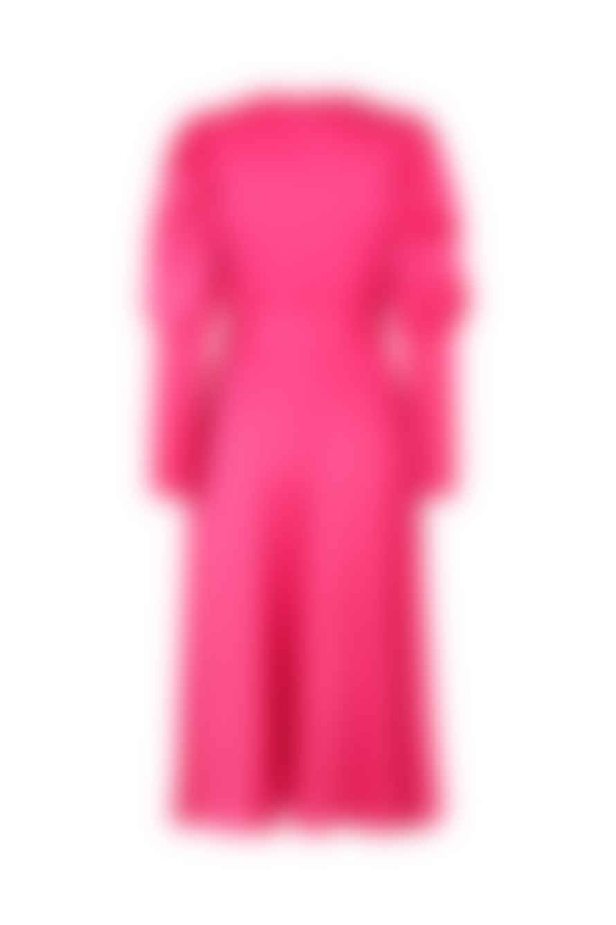 Cras Shocking Pink Almacras Dress
