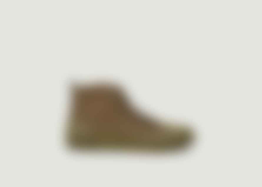 Aigle Khaki Rubber Mid Sneakers