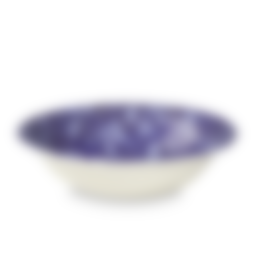 Burleigh Blue Calico Pudding / Soup Bowl 20.5cm