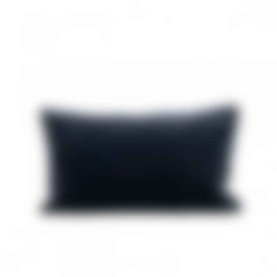 Also Home Velvet Rectangle Cushion Indigo