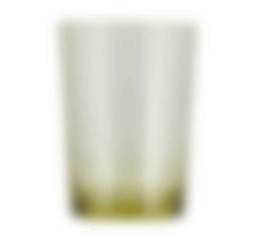 British Colour Standard Tuscan Yellow Glass Tumbler Set Of 2