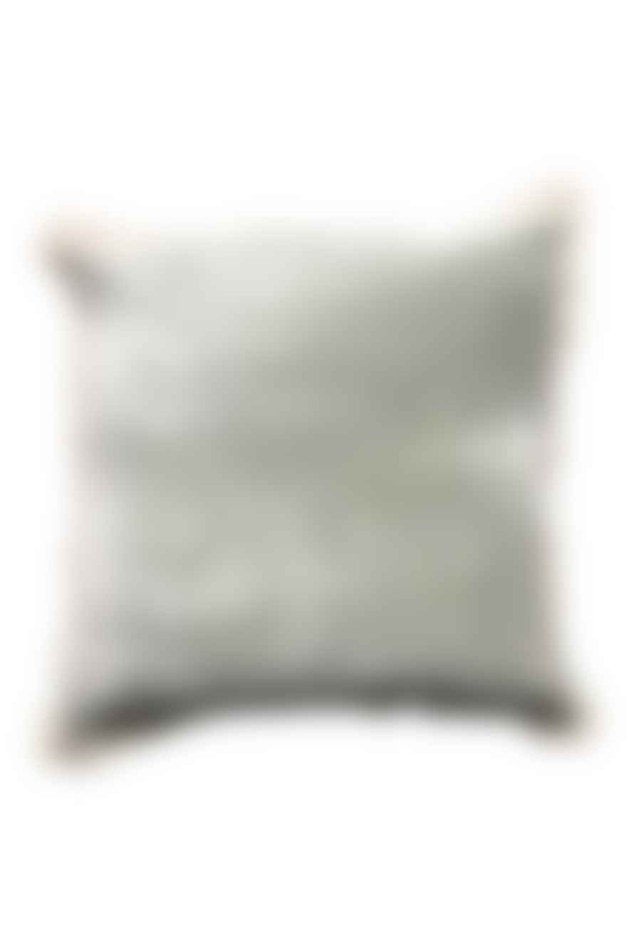 Maitri Stonewashed Velvet Cushion Cover Cloud 50 X 50