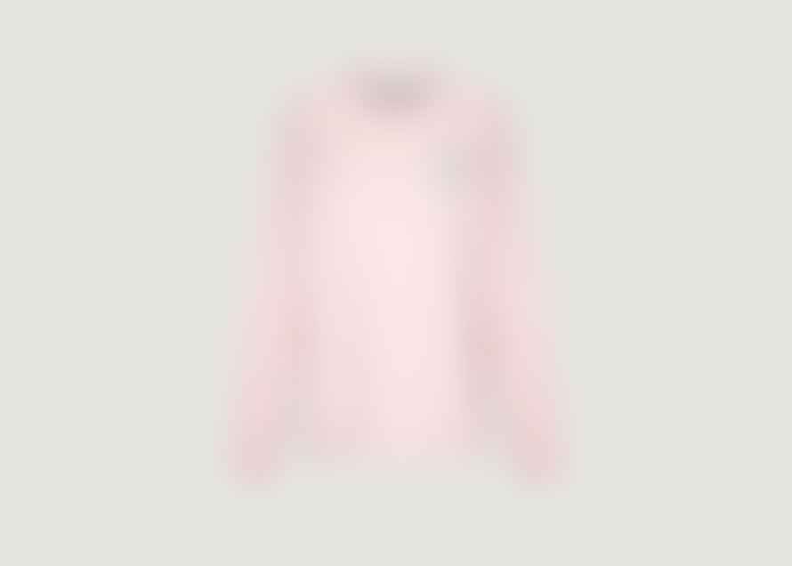 Etre Cecile Pale Pink Raglan Sweatshirt With Chez Cecile Club Badge