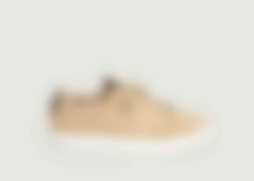 Zespa Beige ZSP 4 Apla Viper Suede Trainers