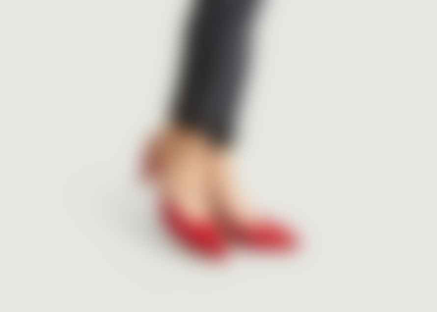 Petite Mendigote Vibrant Red Nicholson Slingbacks