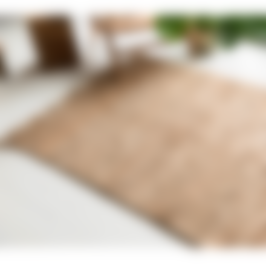 The Painted Bird Handwoven Chunky Jute Rug - Natural
