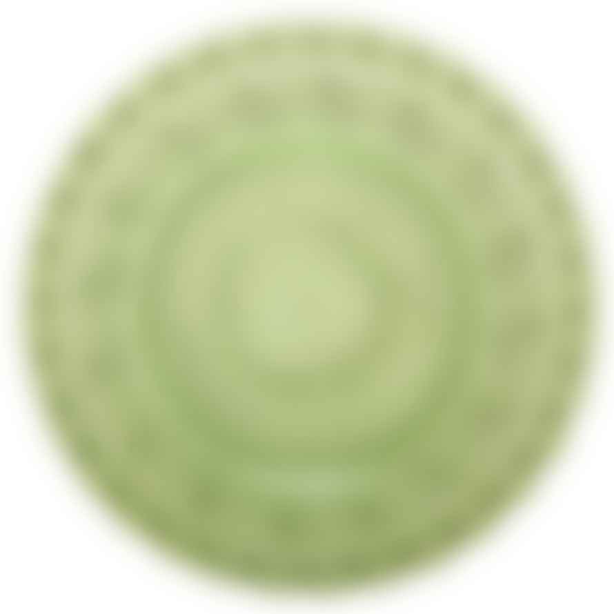 Van Verre Large Green Glass Plate
