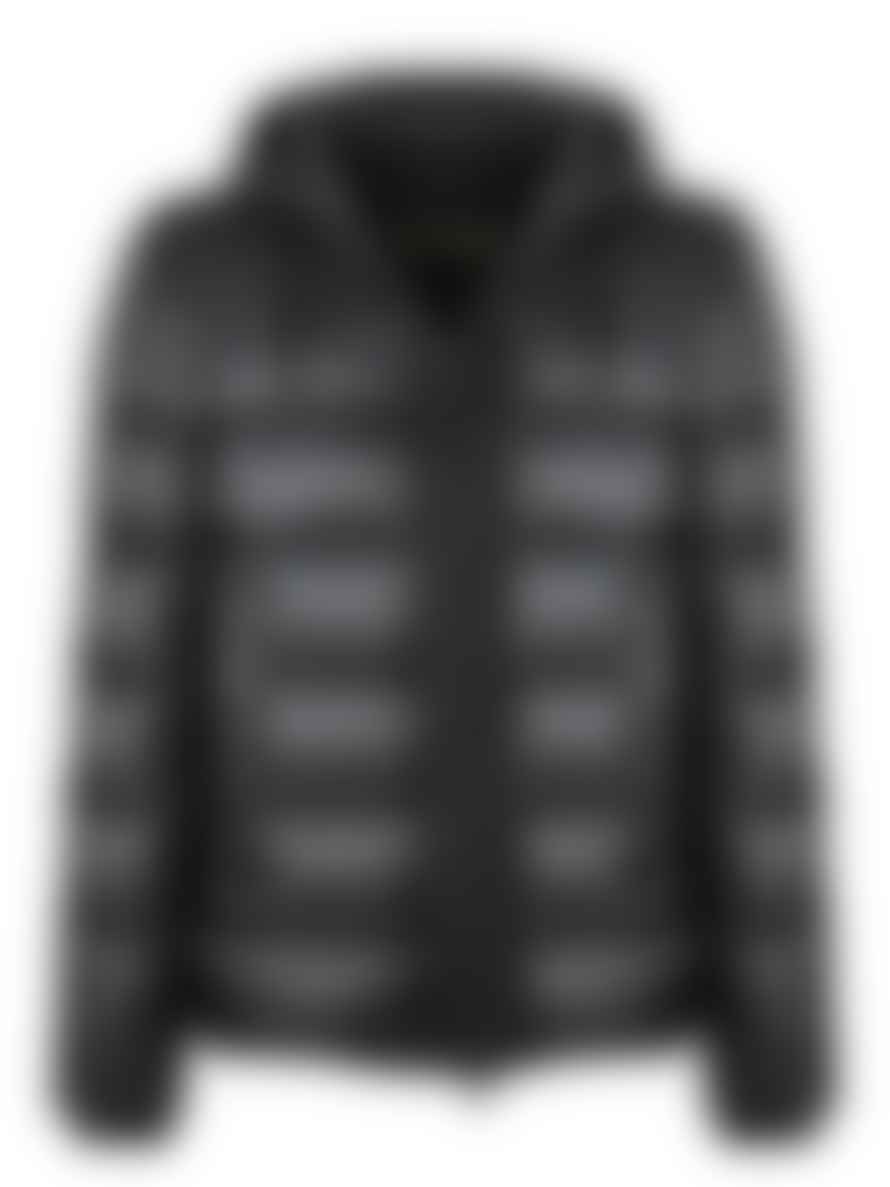 Herno Down-Feather Hooded Jacket Black