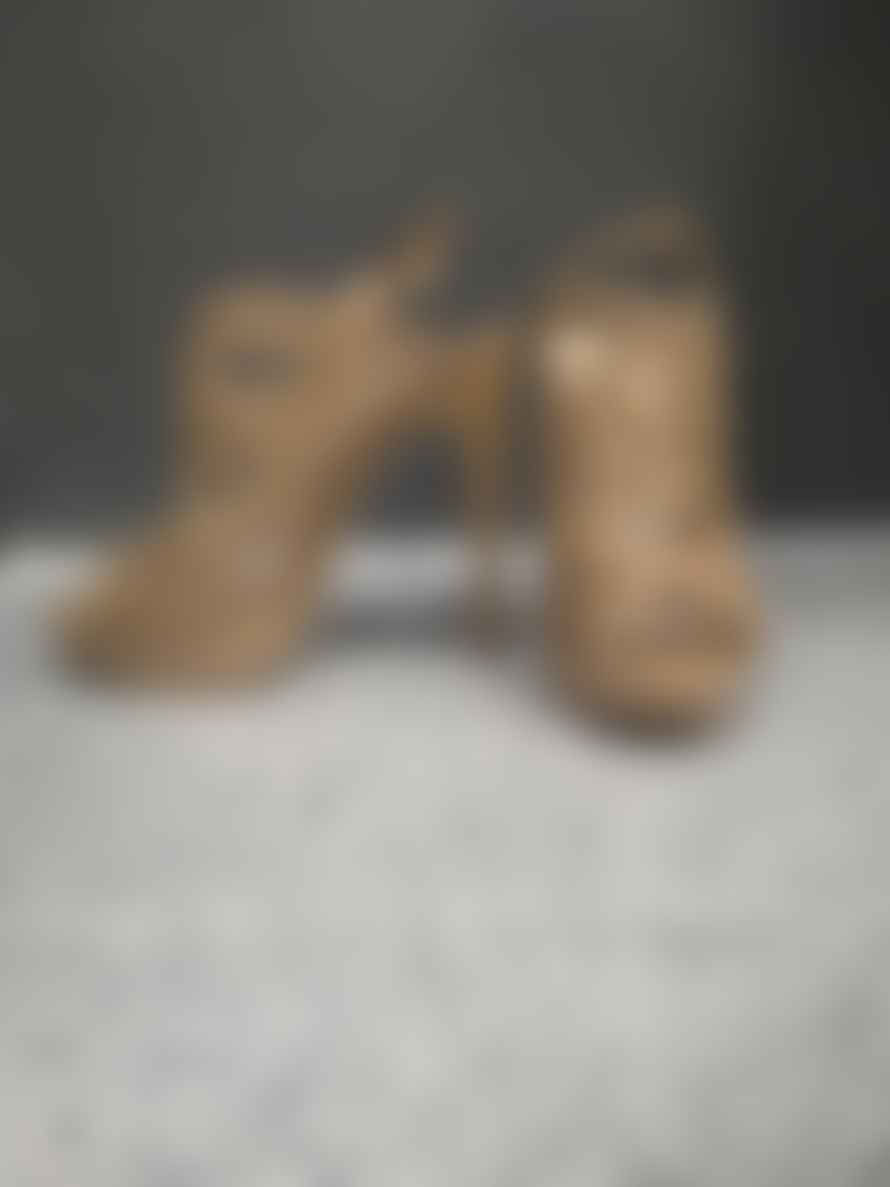 Buffalo shoe Nude Heels Sandals
