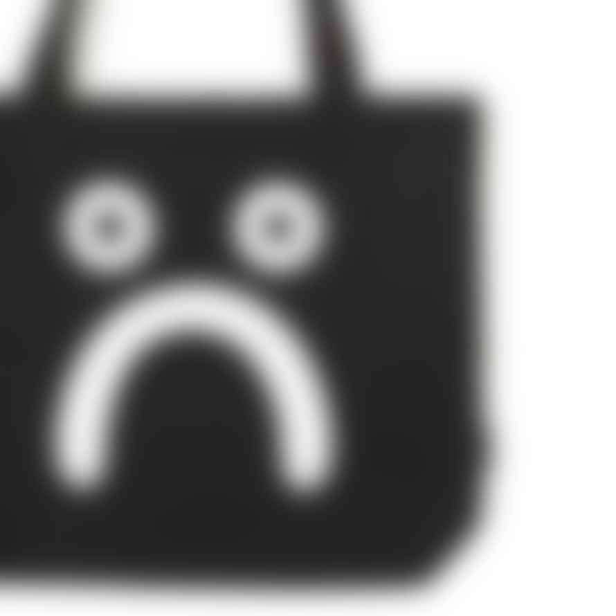 POLAR SKATE Black Happy Sad Bag