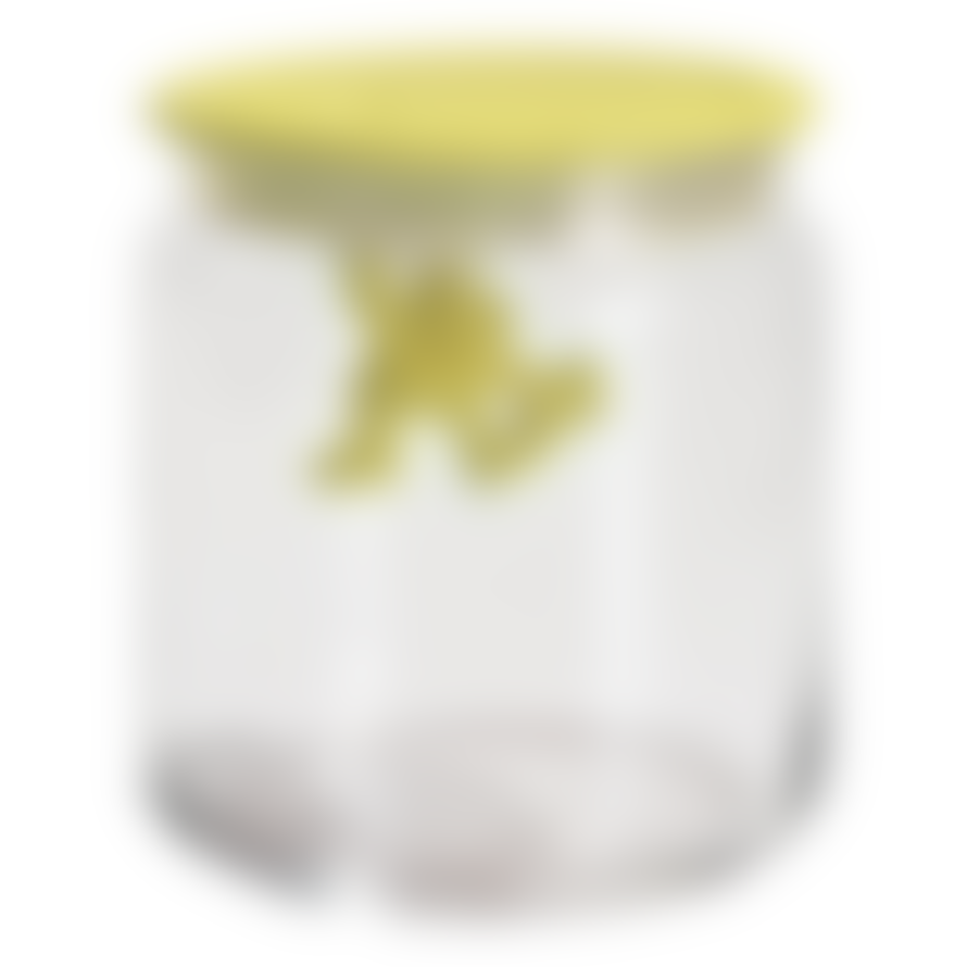 Alessi Gianni Glass Storage Jar 4.75 Inch 