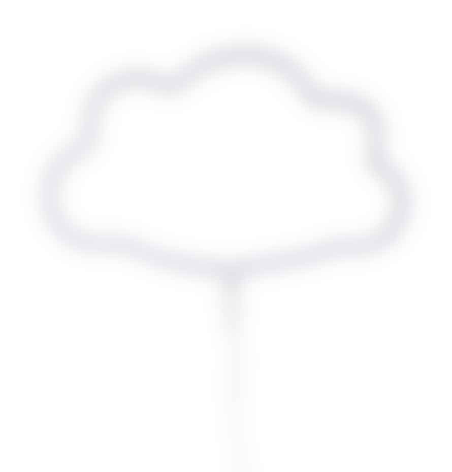 A Little Lovely Company Neon Led Cloud Lamp