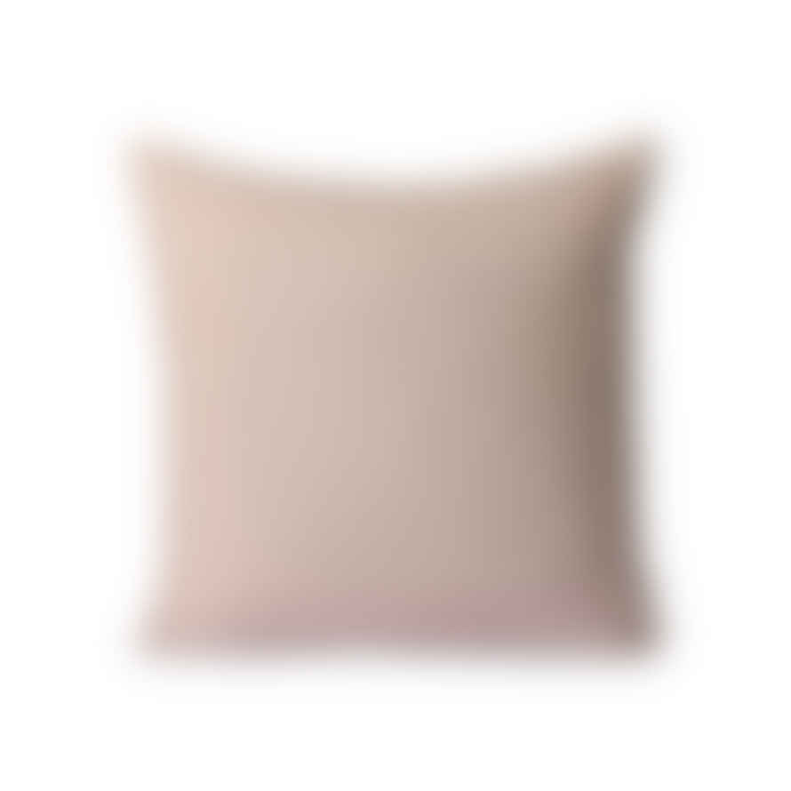HK Living Striped velvet cushion beige/liver (45x45)
