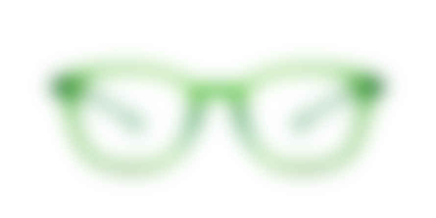 Parafina Sustainable Sena Green Unisex Reading Glasses Anti Blue Light