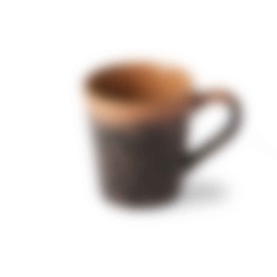 HK Living 70s Ceramics: Espresso Mug, Lava