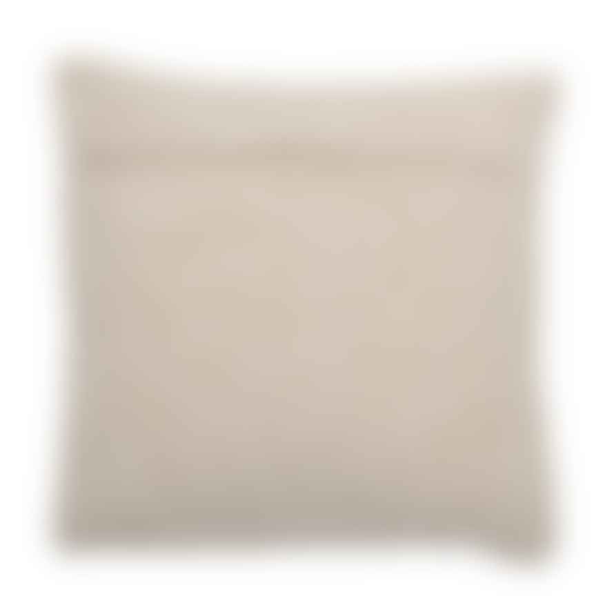 Bloomingville Cushion 50x50cm Beige with Abstract Drawing in Colours