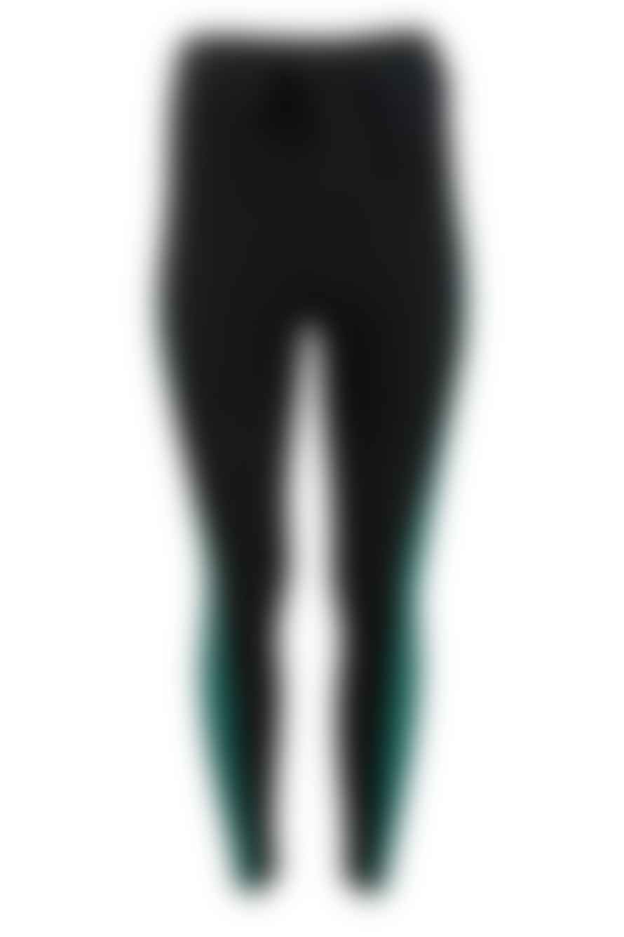 Year of Ours Thermal Ski Belted Legging Black Winter Green